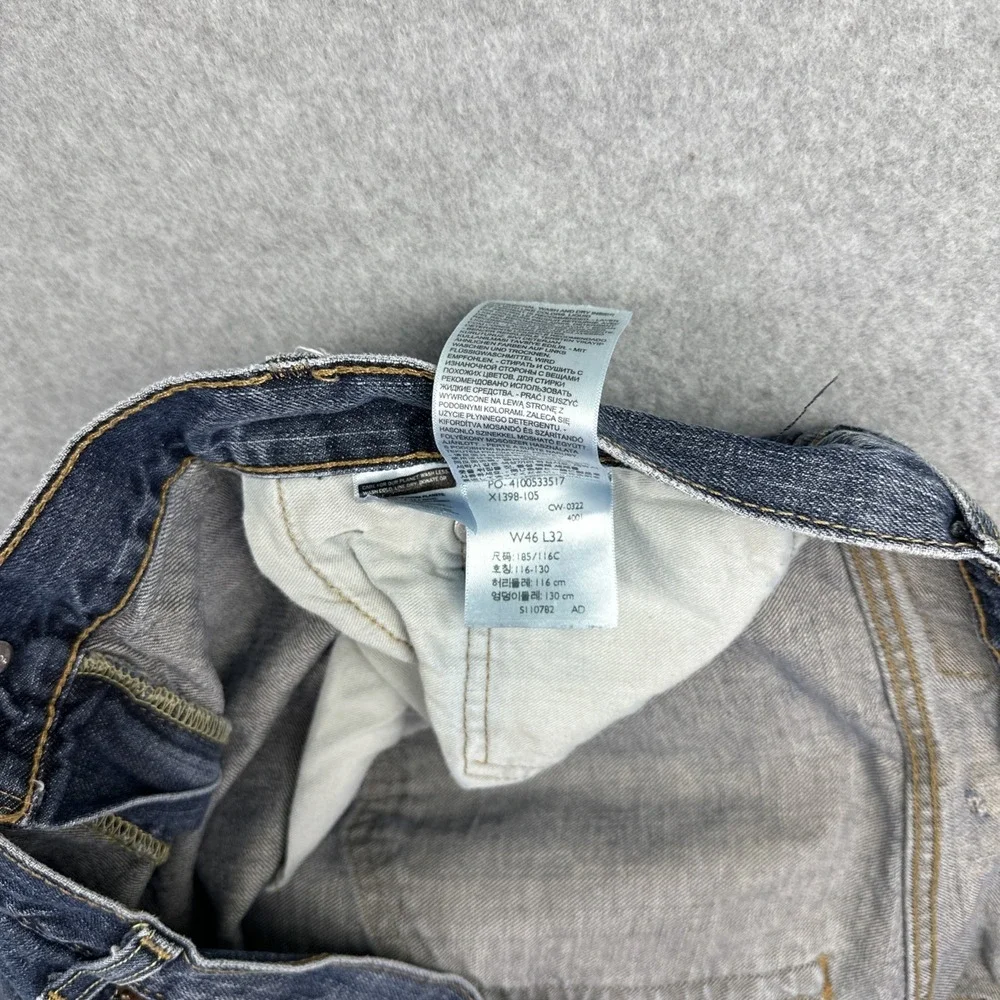 Levi's 559 Men's‎ 5 Pocket Jeans Size 46x32